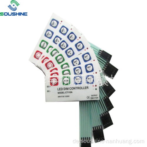 CT110A LED-Dimm-Controller Folienschalter